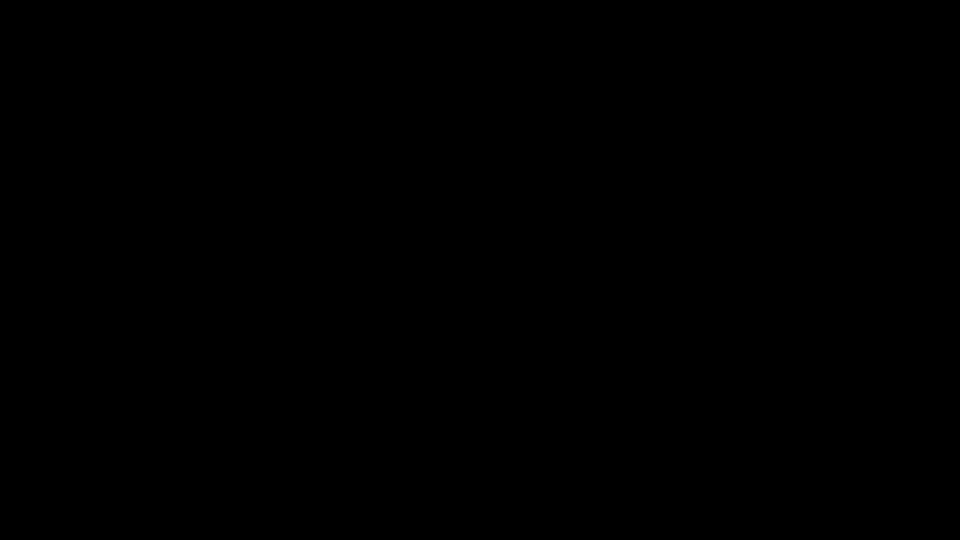 Black: a solid black frame, with the scene held under it